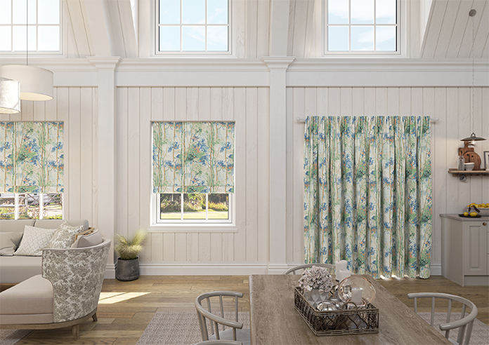 Silver Birch, Sapphire - Made to Measure Curtains - Image 14